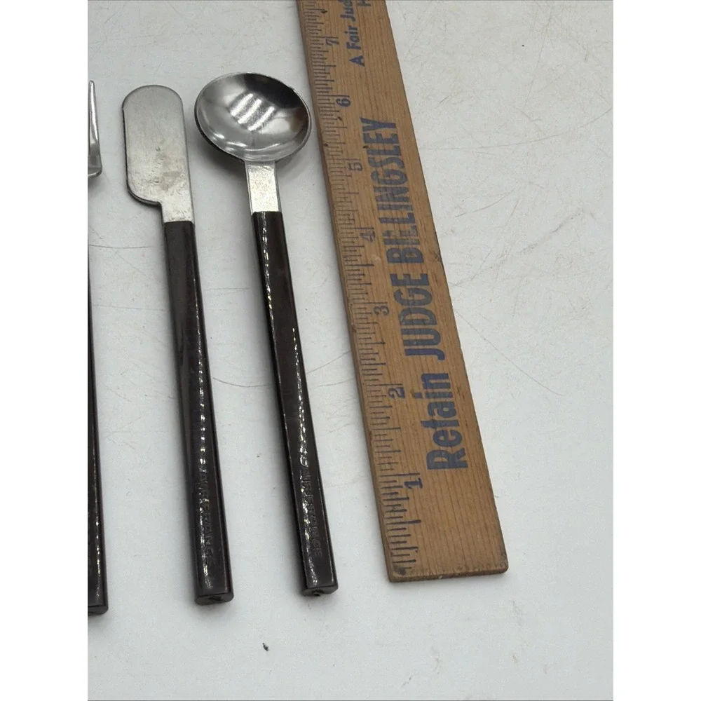 3 Midcentury Air France Concorde Flatware Pieces Designed by Raymond Loewy